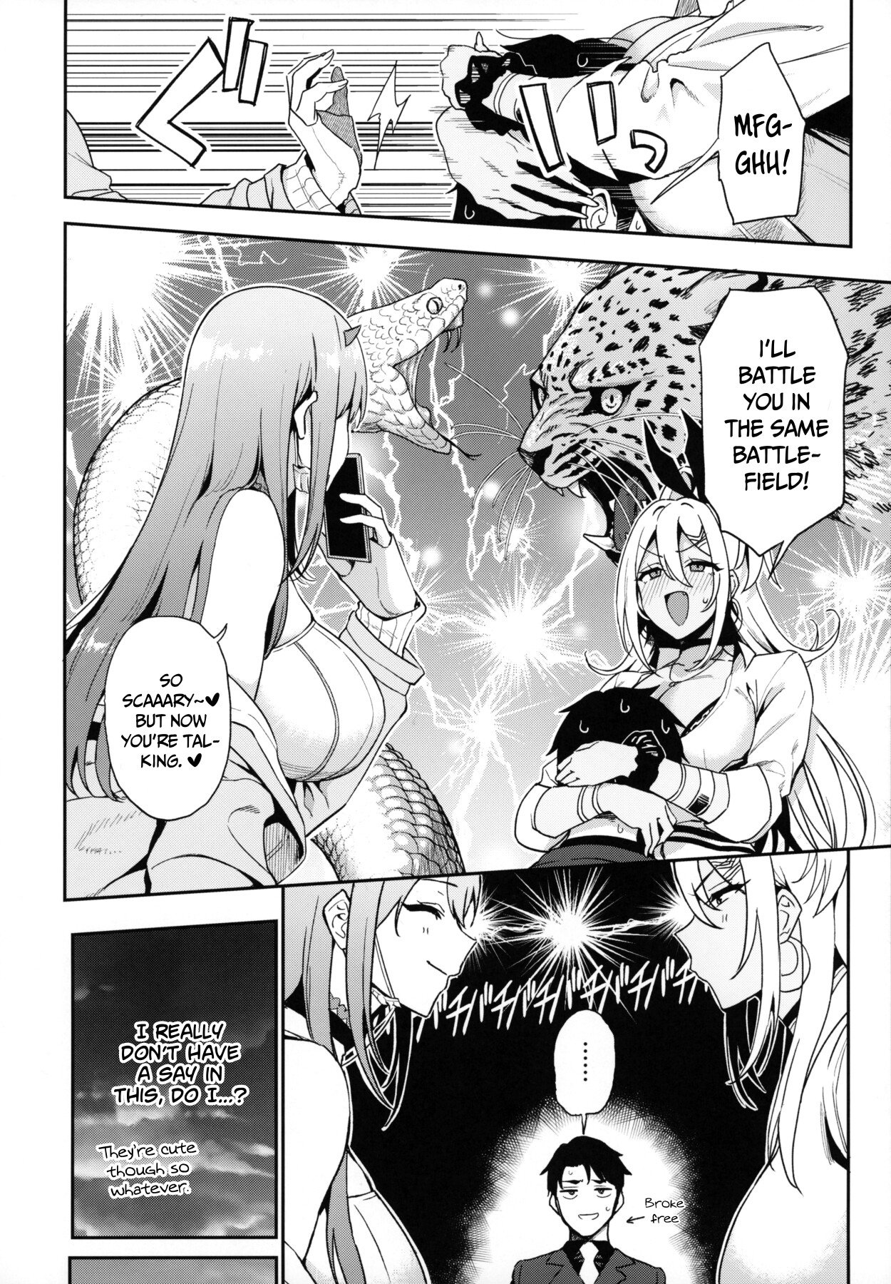 Hentai Manga Comic-Gals Showdown-Read-9